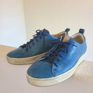 ECCO Mens soft shoes US 7 EU 41 Blue